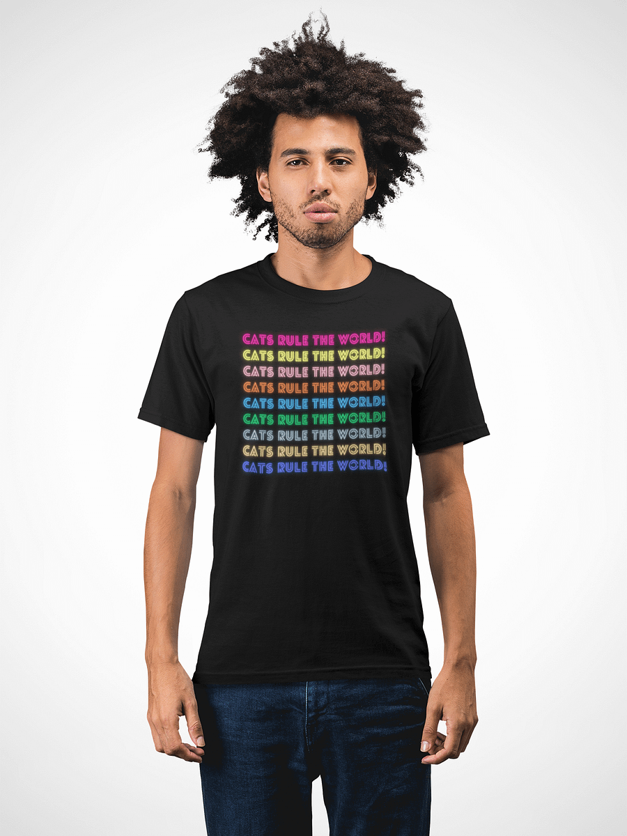 Rainbow Cat Power T-Shirt product image (3)