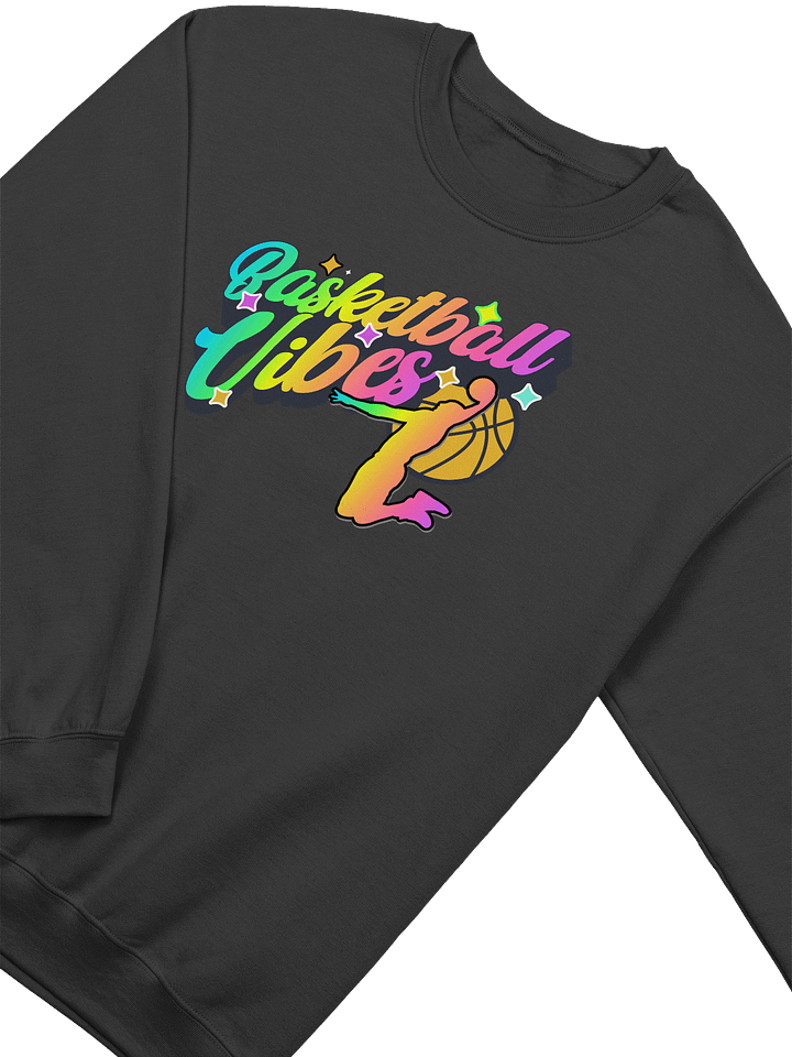Basketball Vibes Crewneck Sweatshirt product image (2)