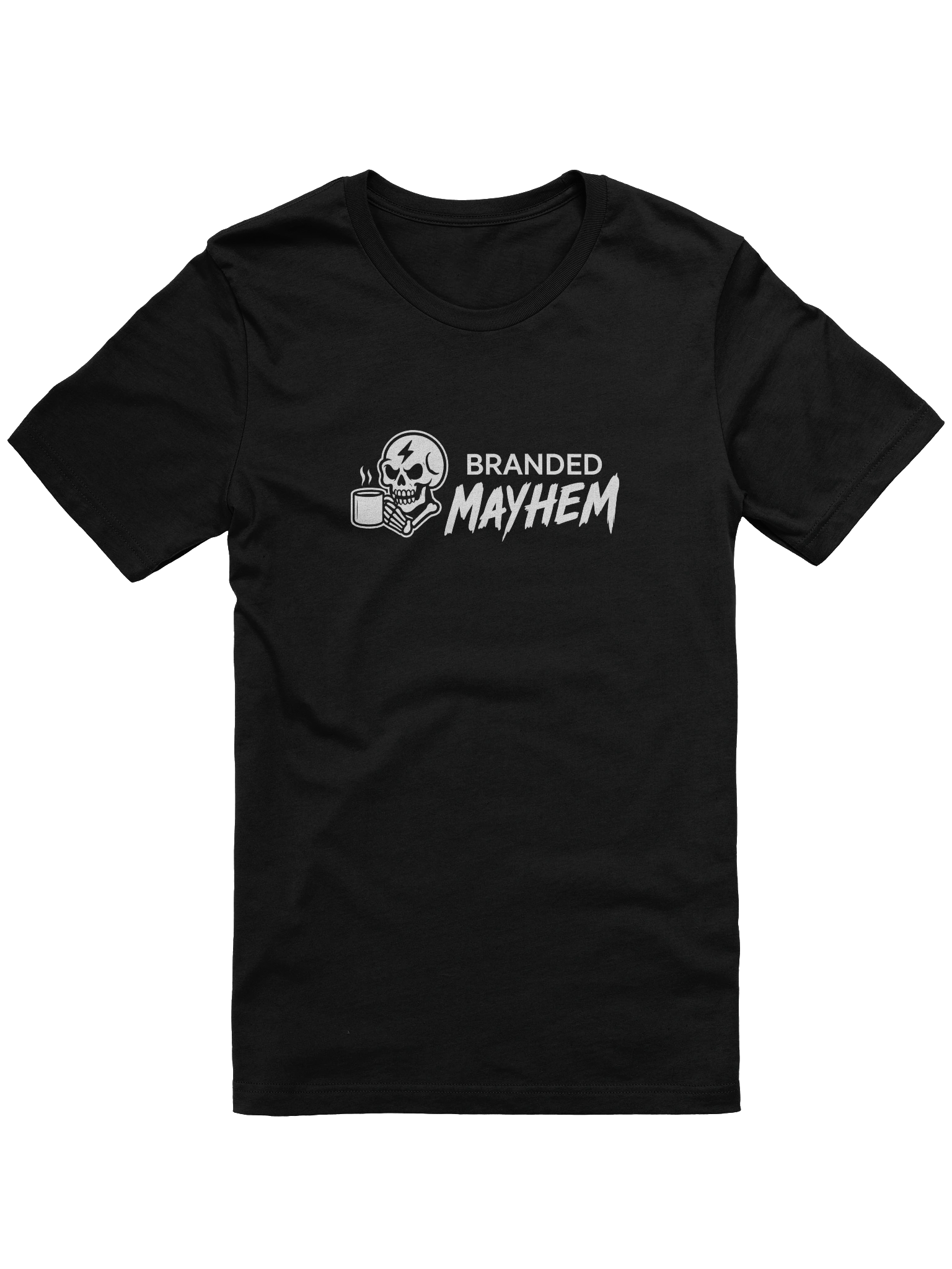 Branded Mayhem Logo Tee – V1 Electric product image (1)