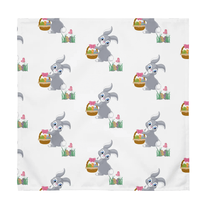 Easter Bunny Cloth Napkin Set (4) product image (2)