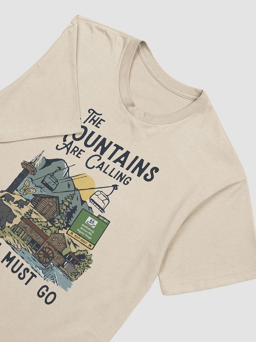 The Mountains Are Calling And I Must Go (Supersoft T-Shirt) product image (3)