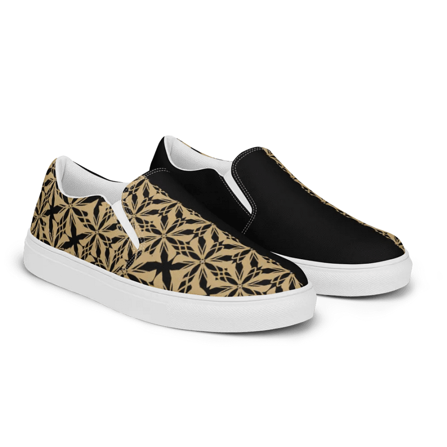 Tan Split Men's Canvas Slip On Shoes product image (9)