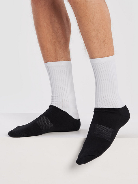 Photo showing Black Foot Sublimated Socks