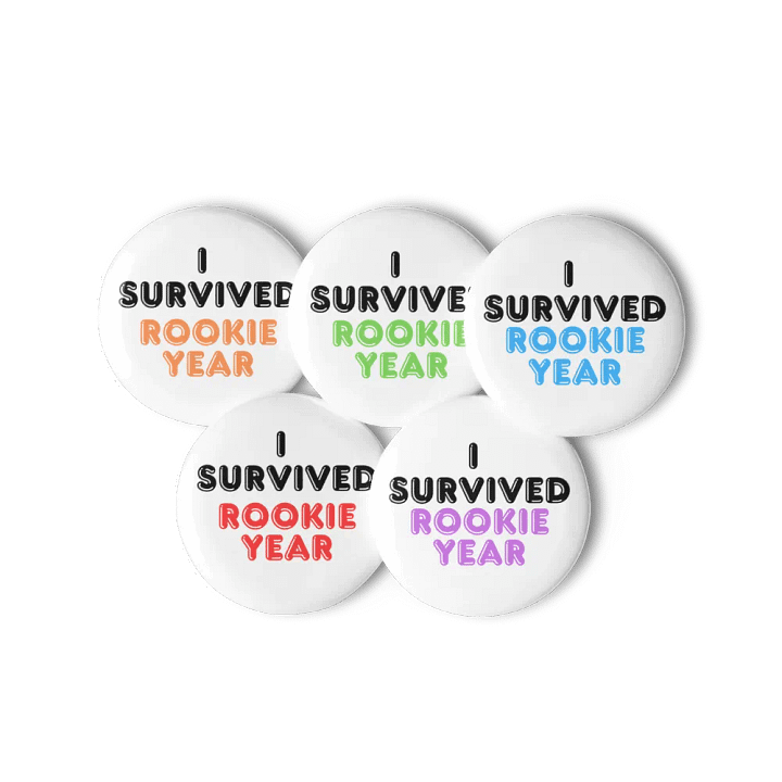 I SURVIVED ROOKIE YEAR pins product image (2)