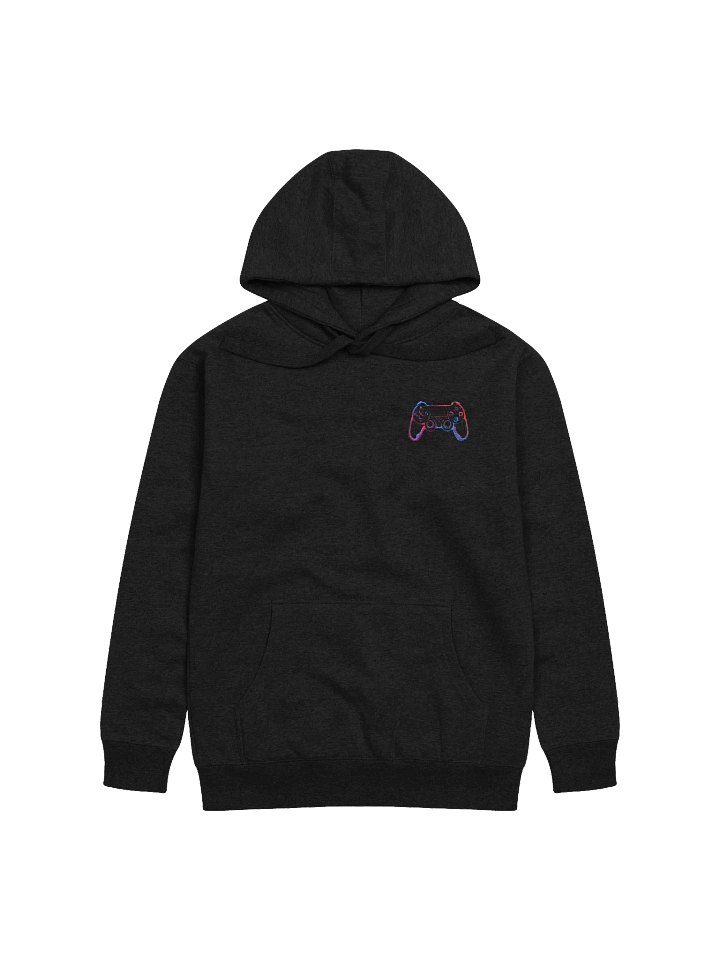Neon Controller Left Embroidered Hoodie product image (1)