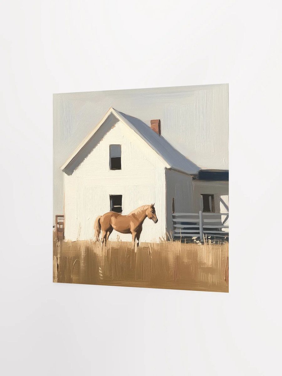 Modern Farmhouse: Brown Horse III Art Print product image (7)