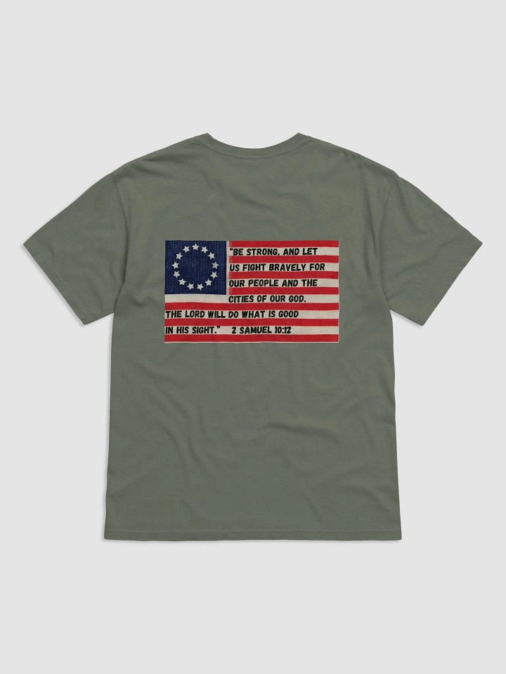 Biblical Betsy Ross American USA Flag - 100% Cotton Comfort Colors T-Shirt product image (1)