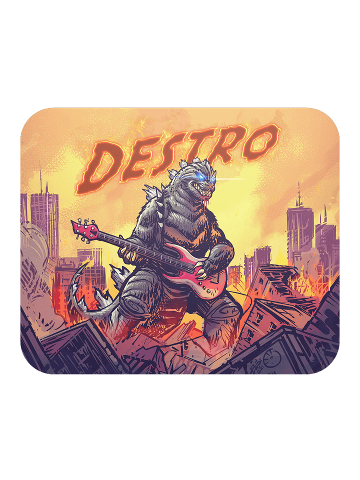 Mouse Pad - Rock Zilla product image (2)