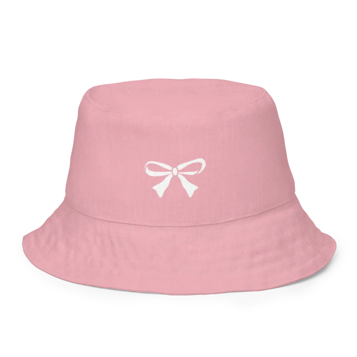 Light Summer Pink Reversible Bucket Hat product image (1)
