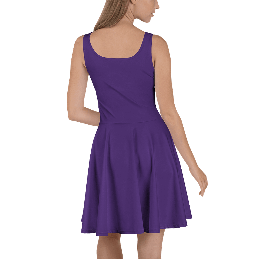Midnight Veil Designs Gothic Skater Dress - Purple product image (2)