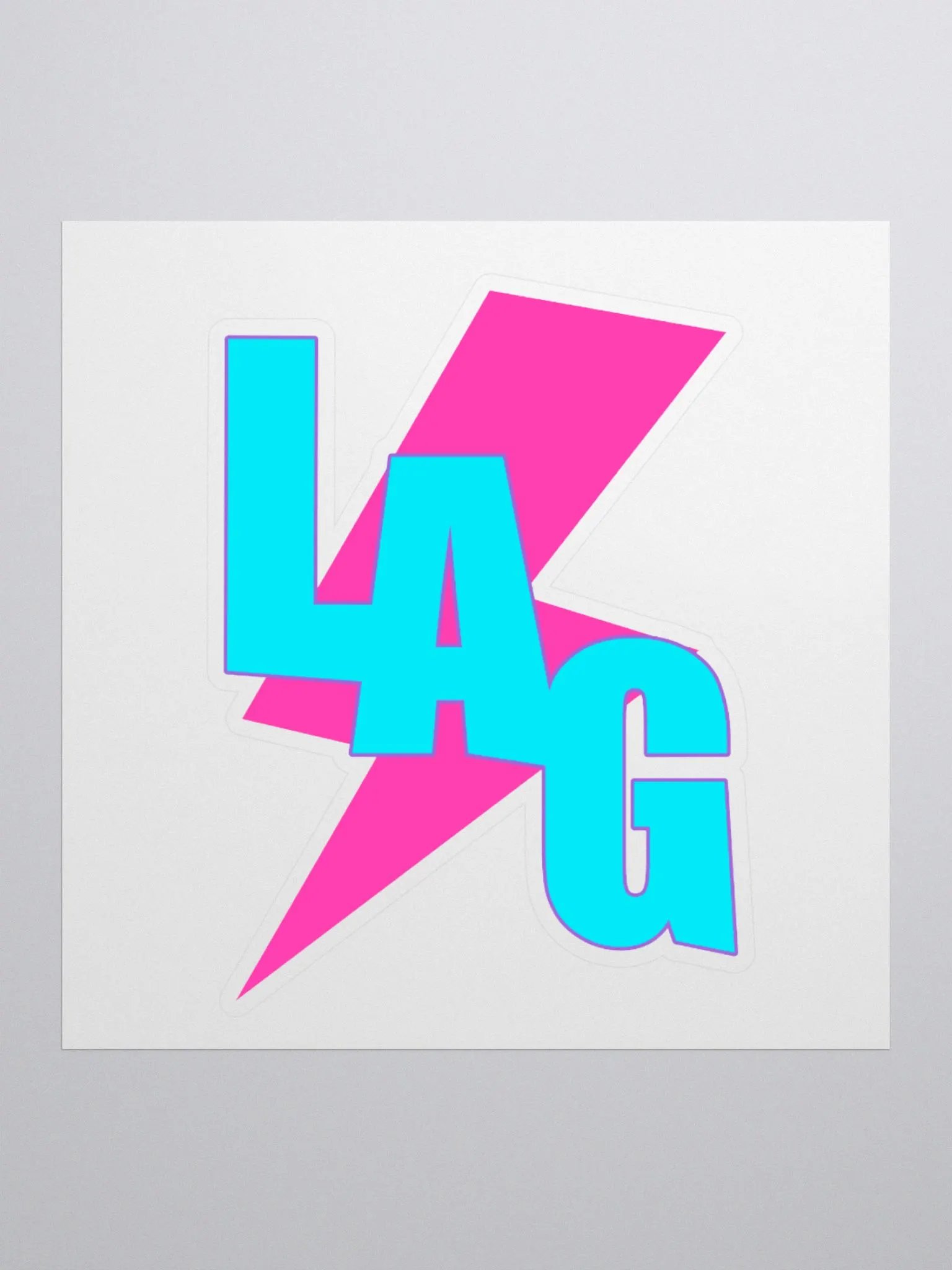 LAG Graphic Cut Sticker product image (1)