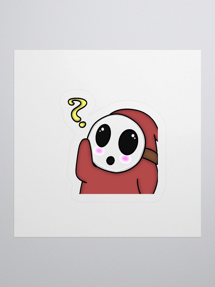confused shy guy sticker product image (3)