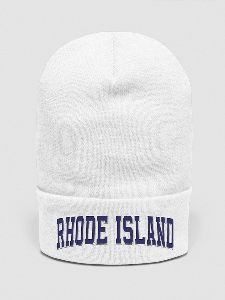 Rhode Island Vintage Stylish Cuffed Beanie product image (2)