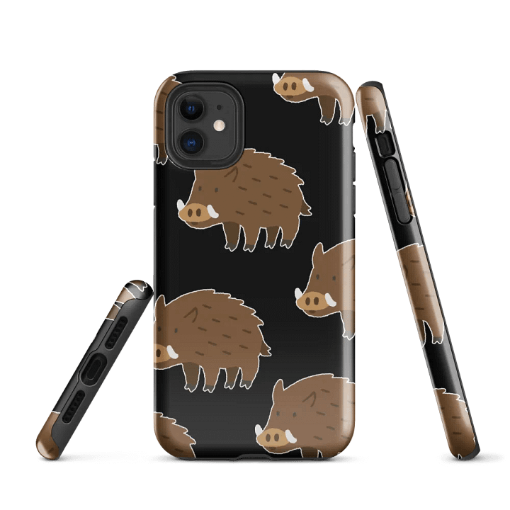Boar Frenzy Tough iPhone® Case product image (1)