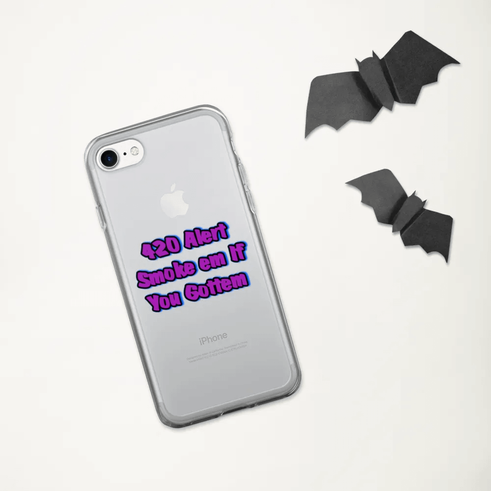 420 Alert Purple Smoke iPhone® Case product image (605)