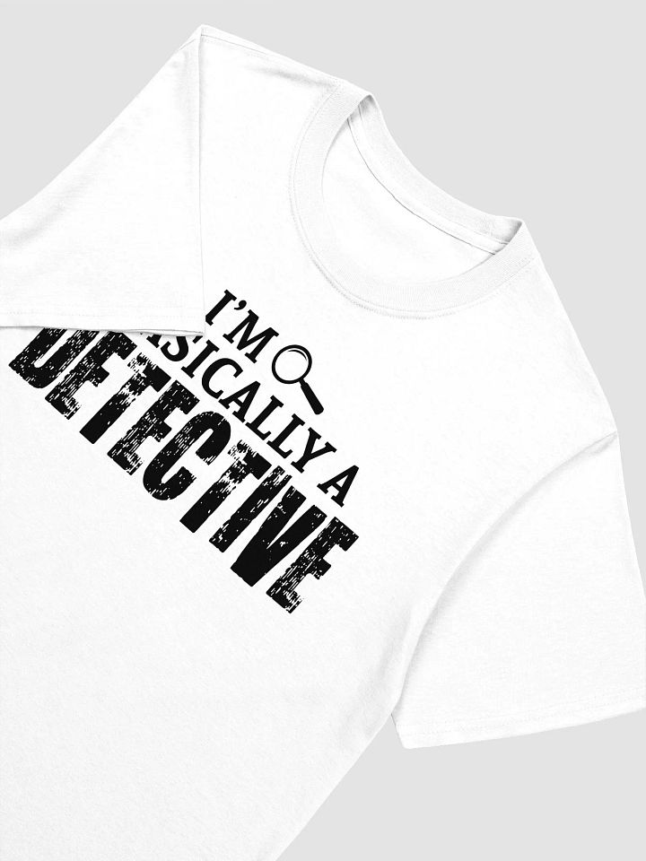 Mens Basically A Detective (White) product image (2)