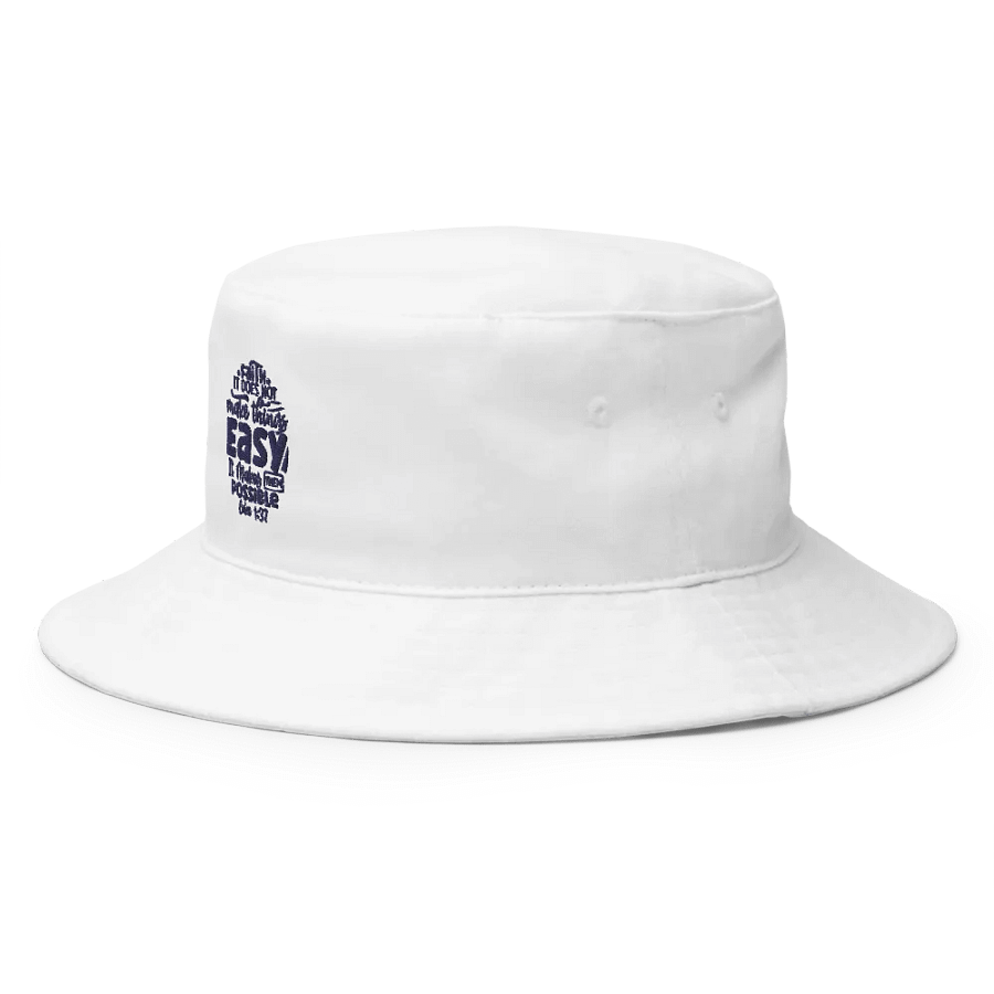 Luke 1:37 Faith Bucket Hat product image (2)