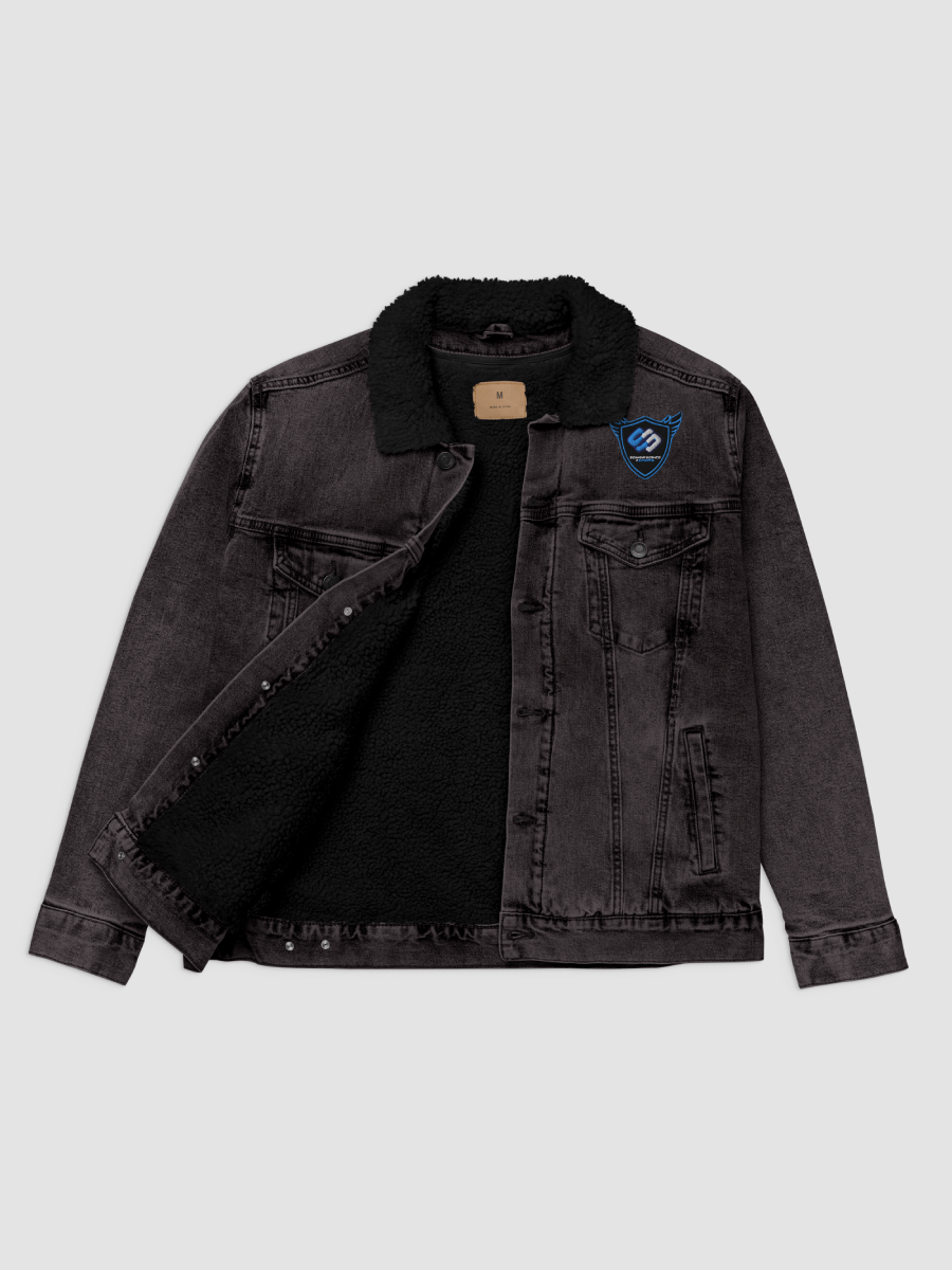 Senior Series Esports Unisex Sherpa Denim Jacket product image (7)