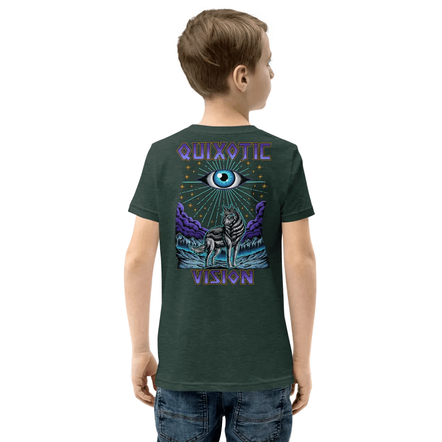 Wolf Sky Back Kids Tee product image (1)