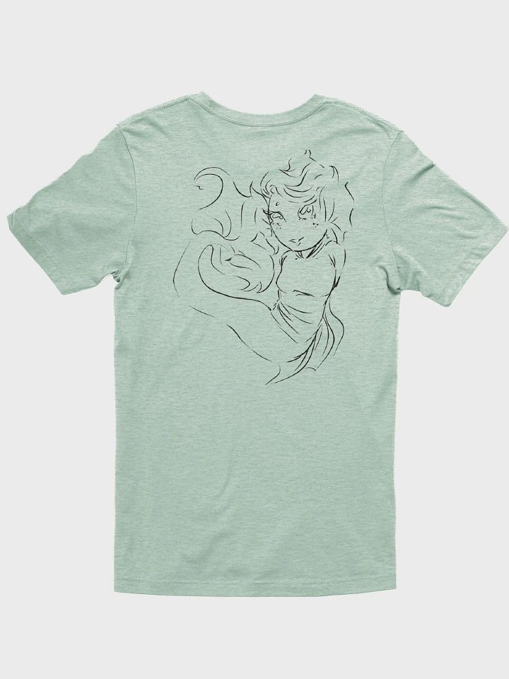 Mermaid Black Outline, T-Shirt product image (11)