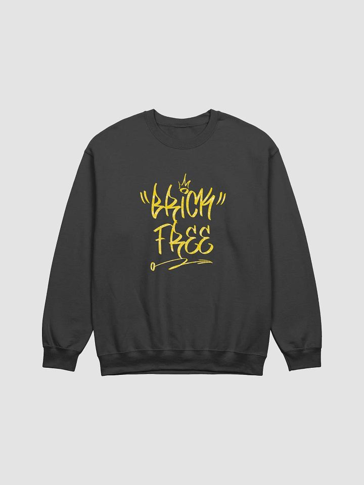 Brick Free Crewneck (Gold Logo) product image (1)