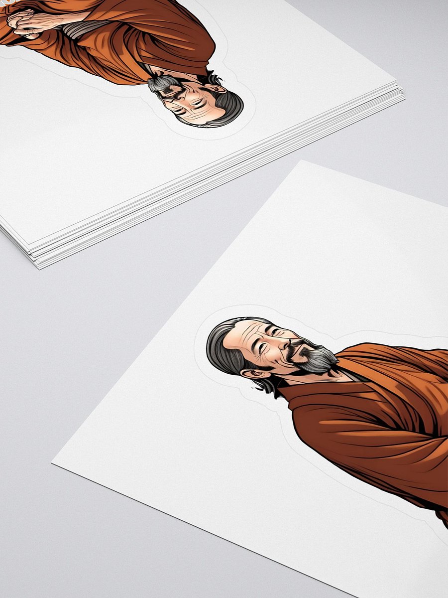 Alan Watts “Zentrify Your Life” Kiss Cut Sticker product image (4)