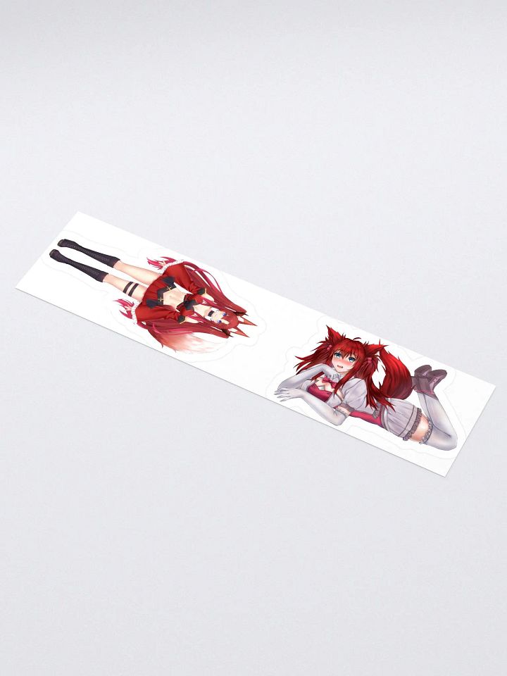 Kitsu Aisu Anime Fox Girl Sticker Set 1 product image (1)