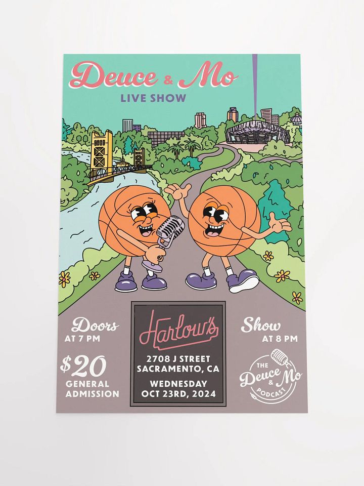 Deuce & Mo LIVE Show Poster product image (1)