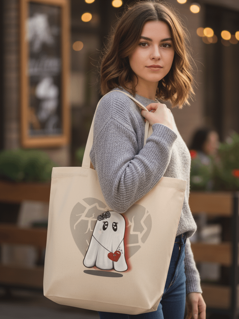 Emotional Baggage Included- Ghost Tote product image (1)