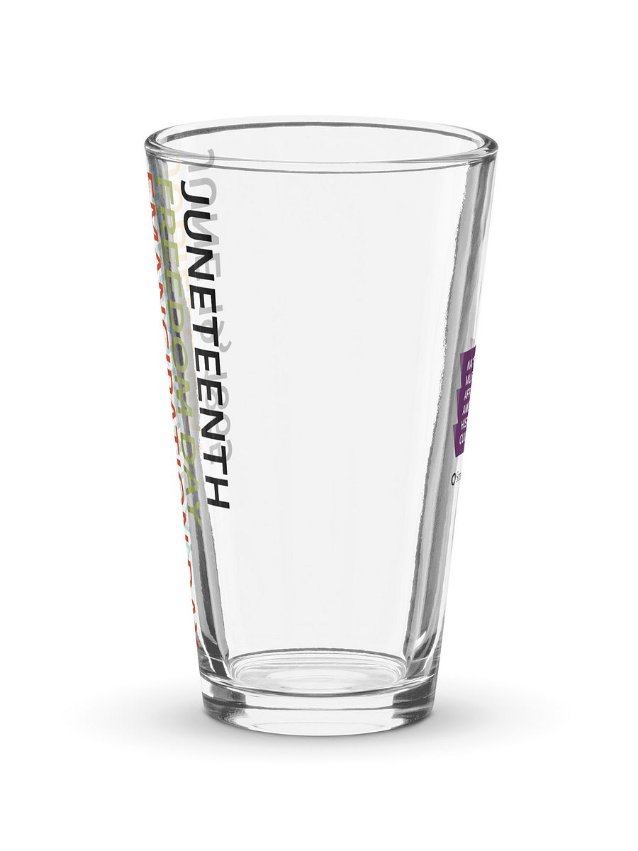 Emancipation Day Pint Glass Image 4