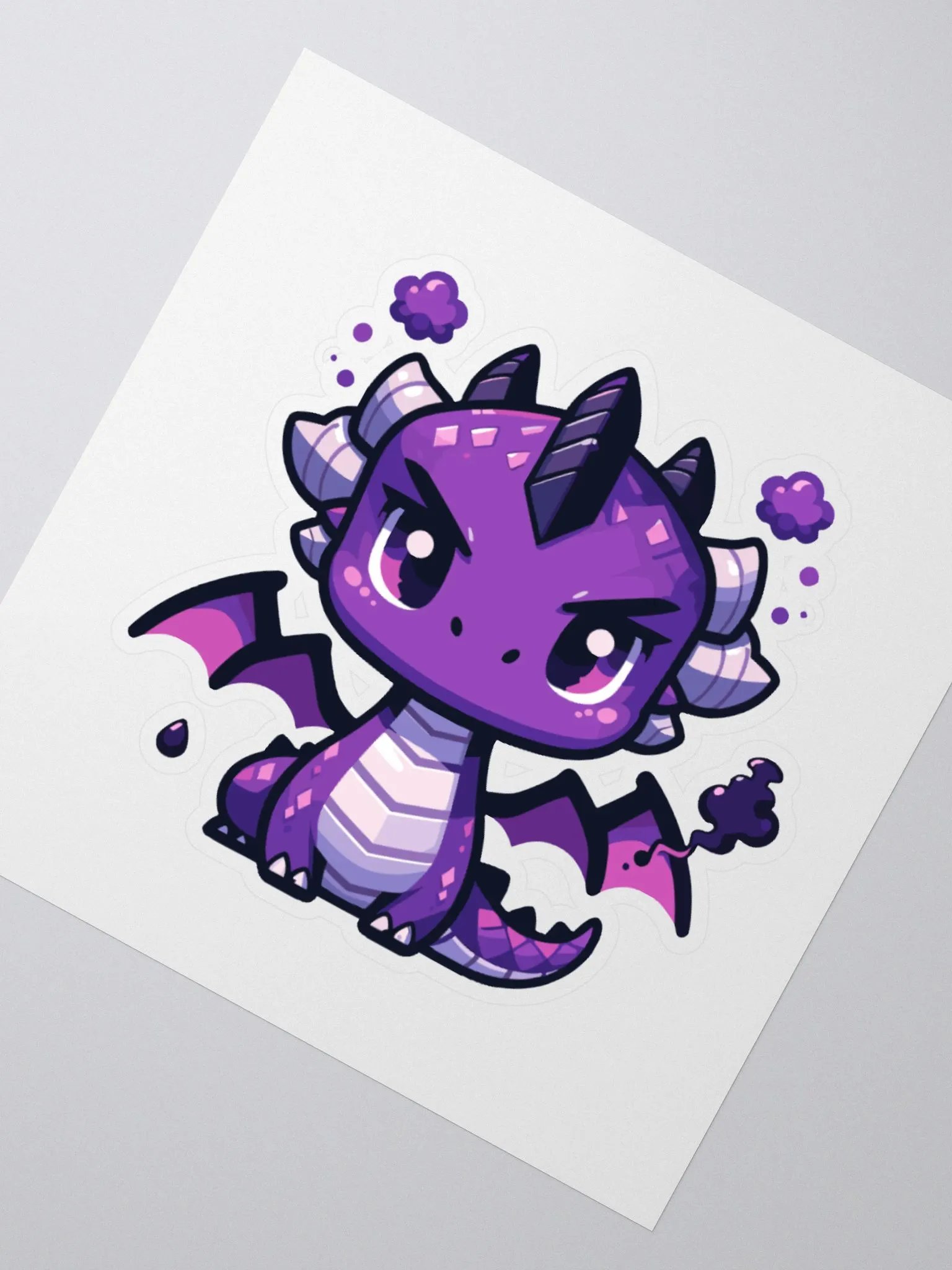 Purple Dragon Emote product image (2)