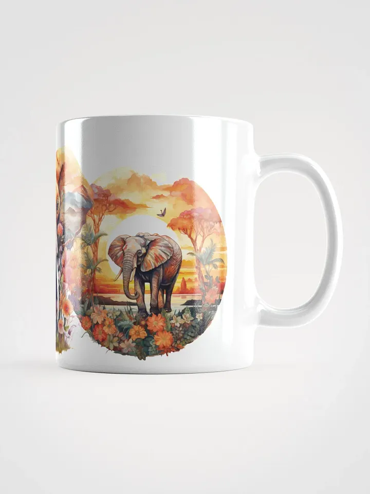 Vibrant Elephant Paradise Mug product image (1)
