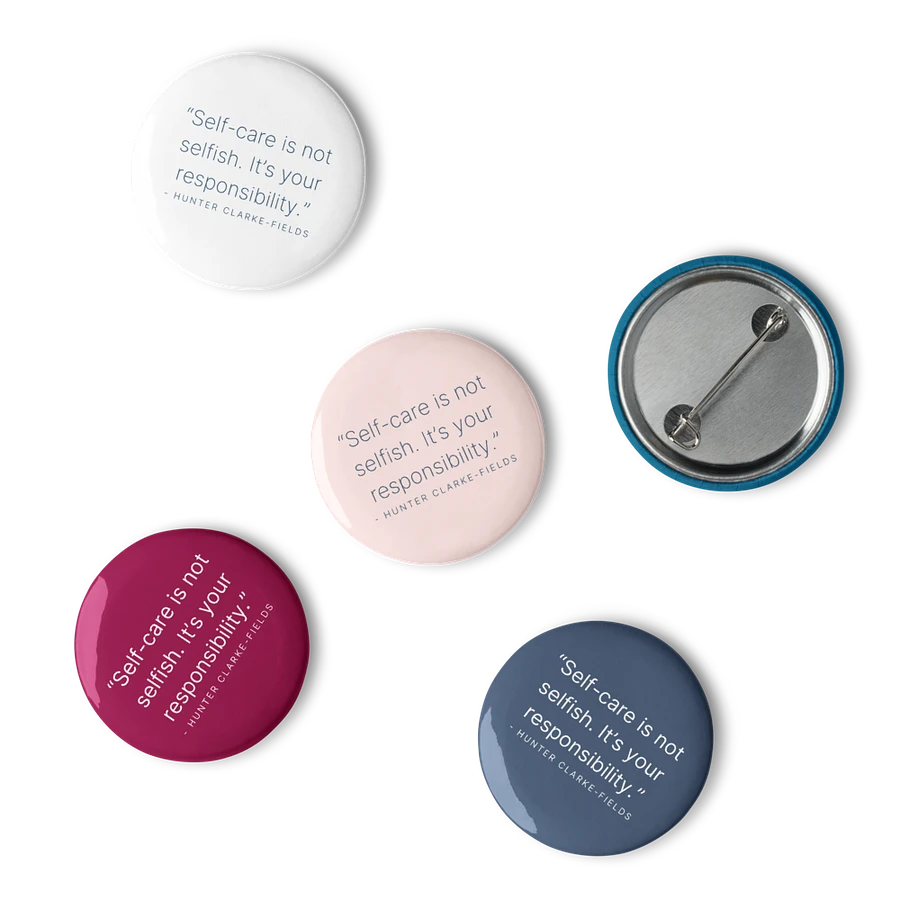 Self-Care Is Not Selfish Pin Set product image (4)