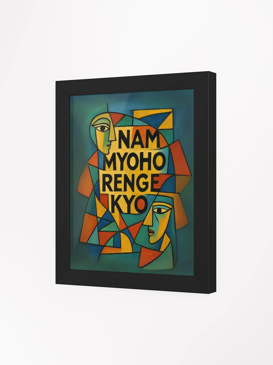 Bold Cubist Art for Nichiren Buddhism Devotees product image (3)