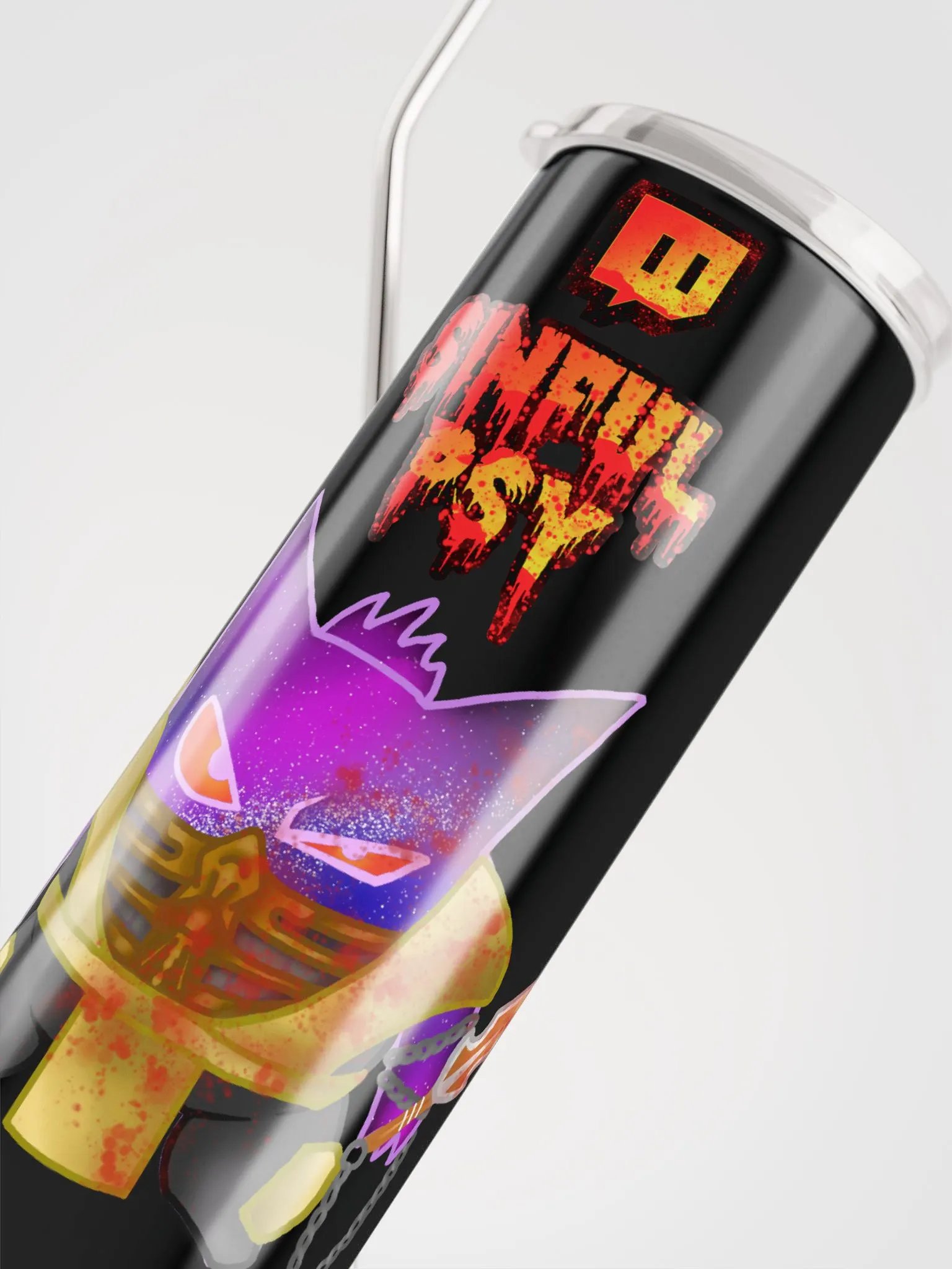 MK Bloody Gengar (Galaxy) Stainless Steel Tumbler product image (9)