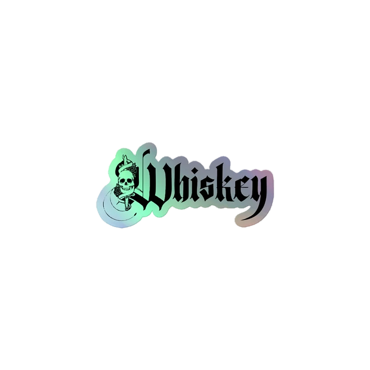 whiskey shiny sticker product image (1)