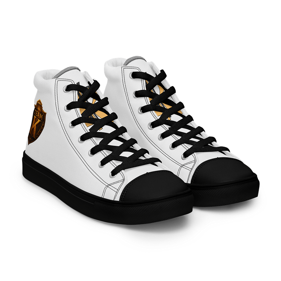Team K V-5 Women's High Top Canvas Shoes product image (8)