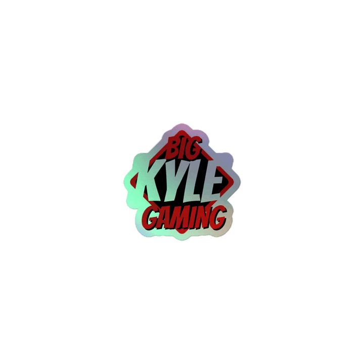 Holographic BKG sticker product image (1)