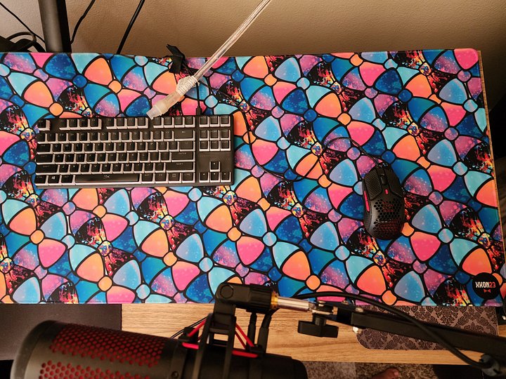Small/Large Bow Tie Mouse Pad (w/ Logo) product image (1)