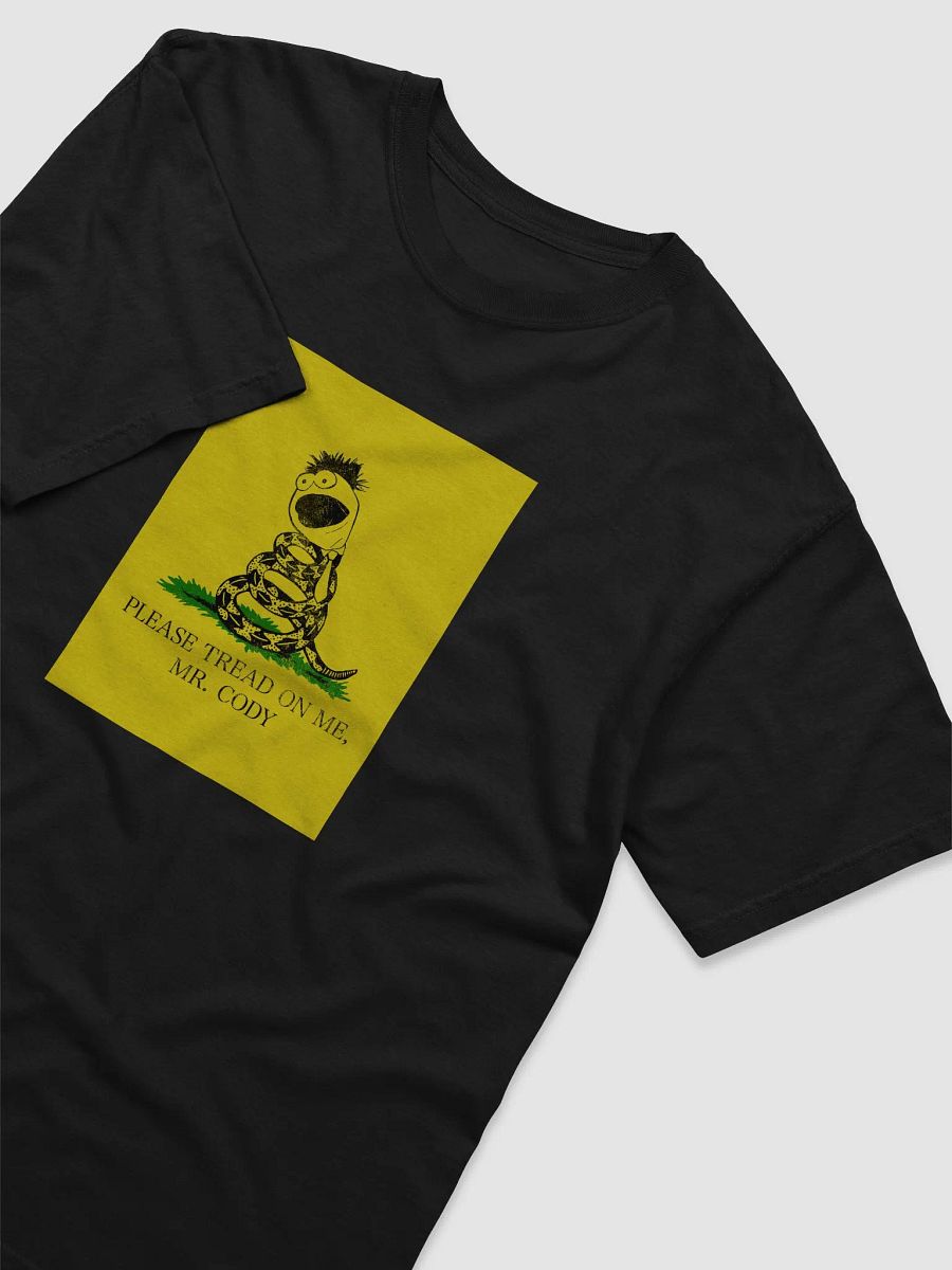 Warmbo "Please Tread On Me, Mr. Cody" T-Shirt product image (16)