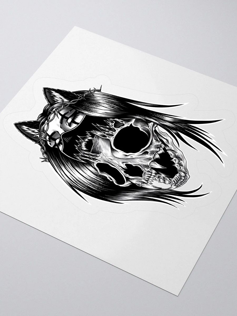 Metal Skull n' Bones Sticker product image (7)
