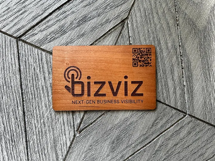 Prime NFC Sustainable Cherry - Tap Business card product image (1)