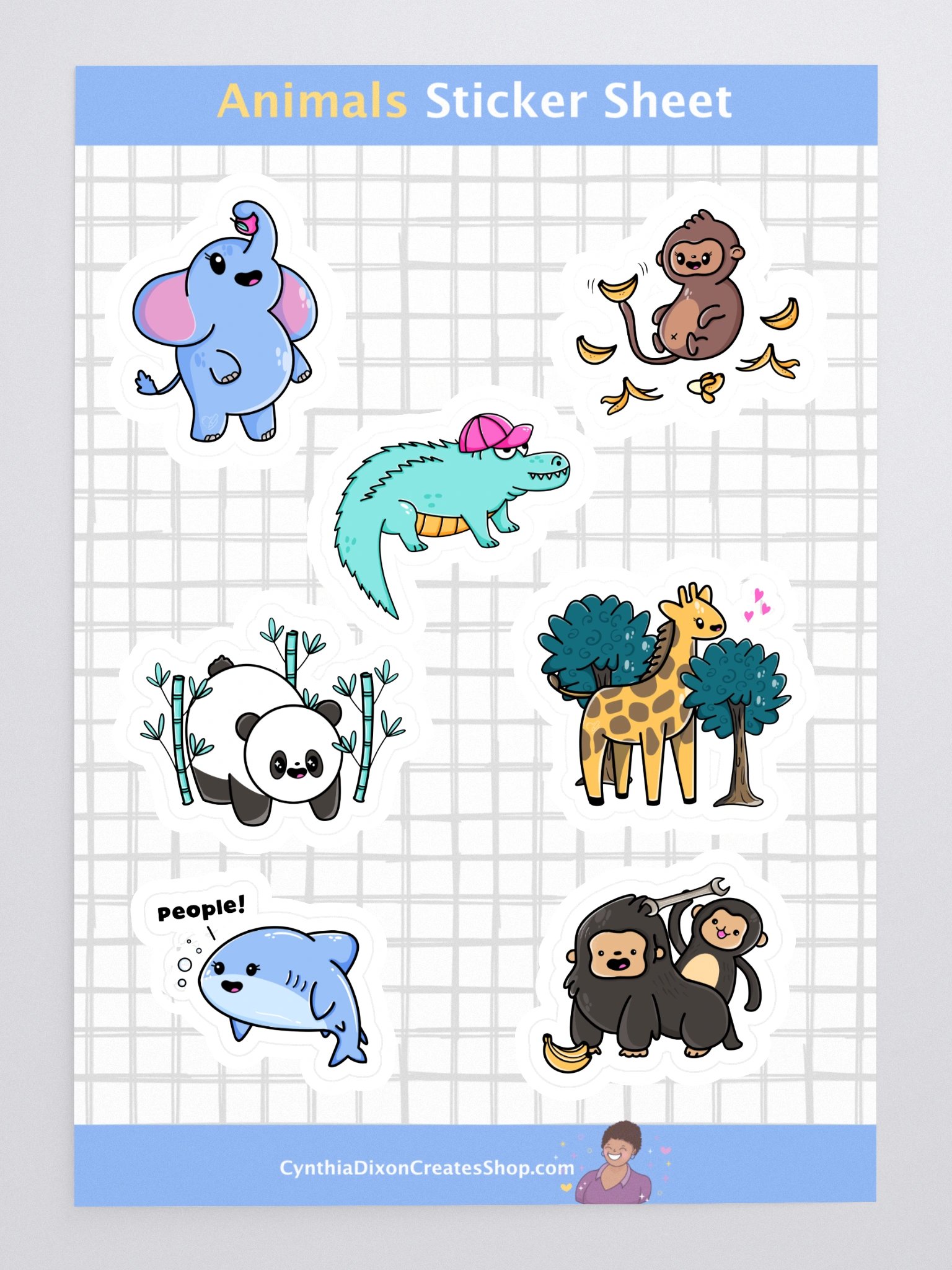 Animals Sticker Sheet product image (3)
