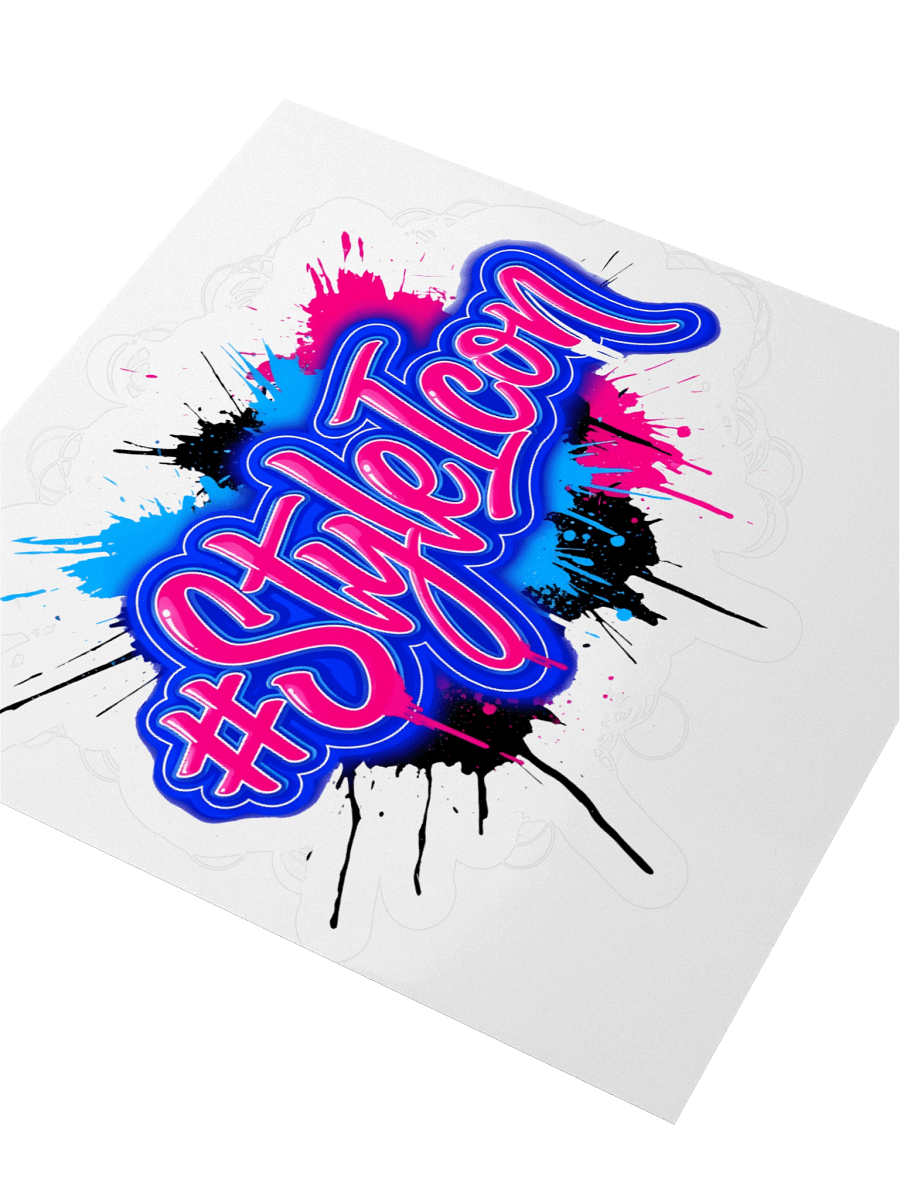 Graffiti Chic Kiss Cut Stickers product image (3)