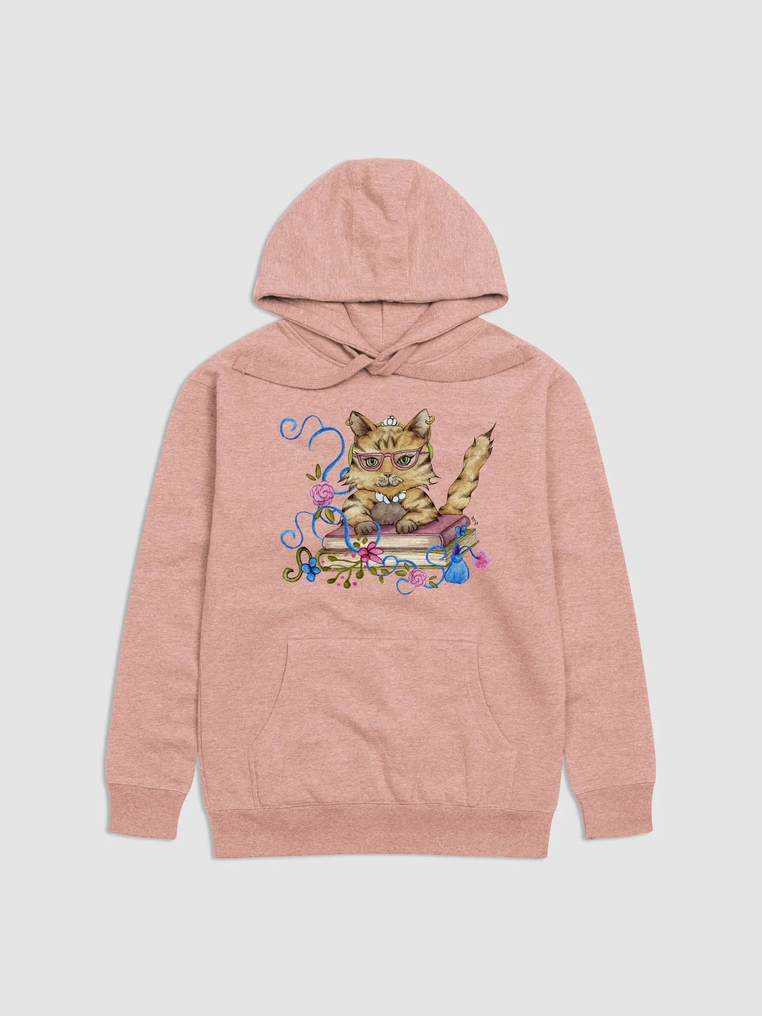 Diva Kitty Hoodie Rose product image (1)