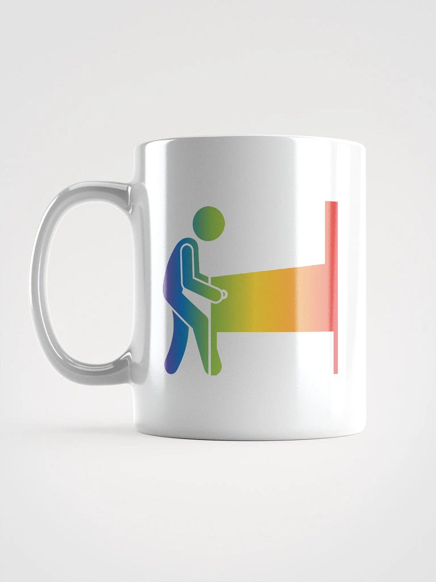 White Rainbow Silhouette Mug product image (17)