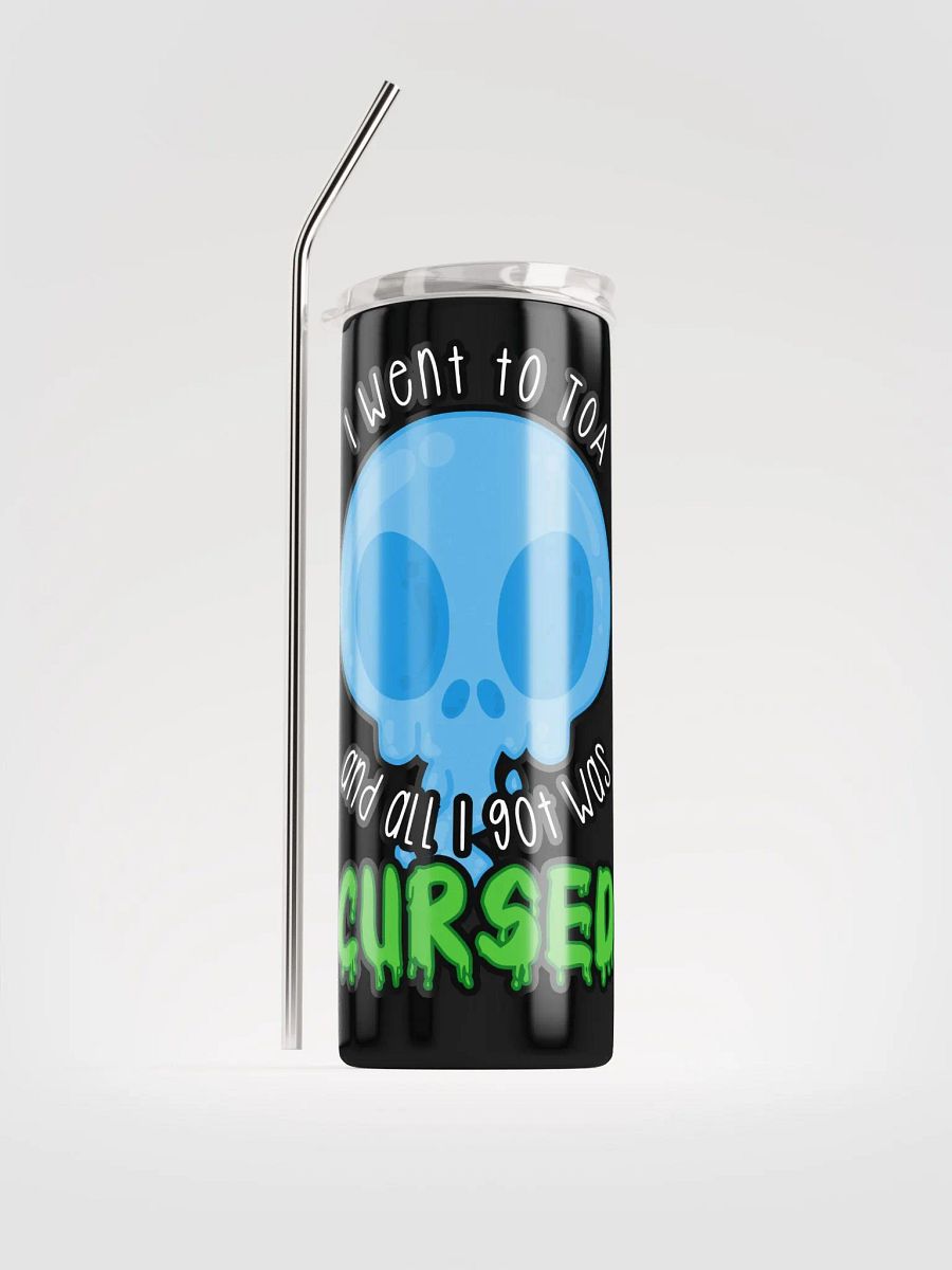 All I Got Was Cursed - Mage - Tumbler w/Straw product image (1)