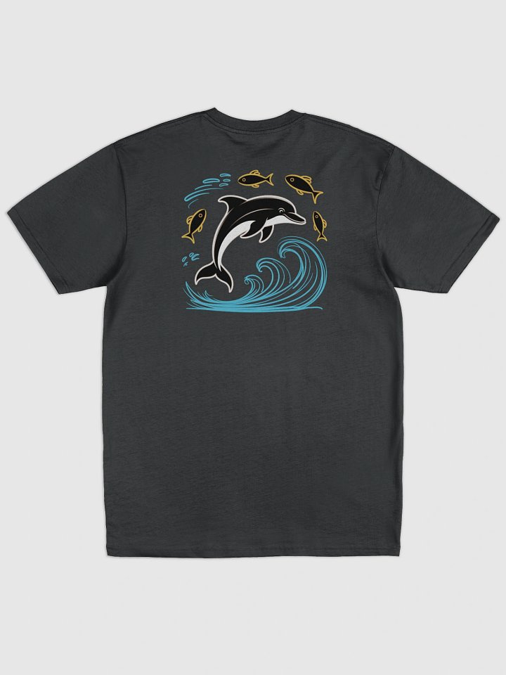 Jumping Dolphin Waves Men's Tee product image (5)