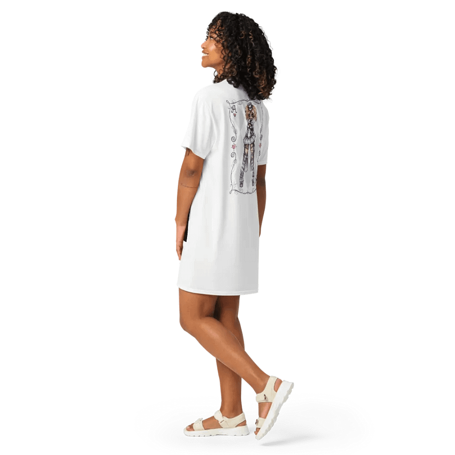 Horrorland Ensemble: All-Over Print T-Shirt Dress product image (9)
