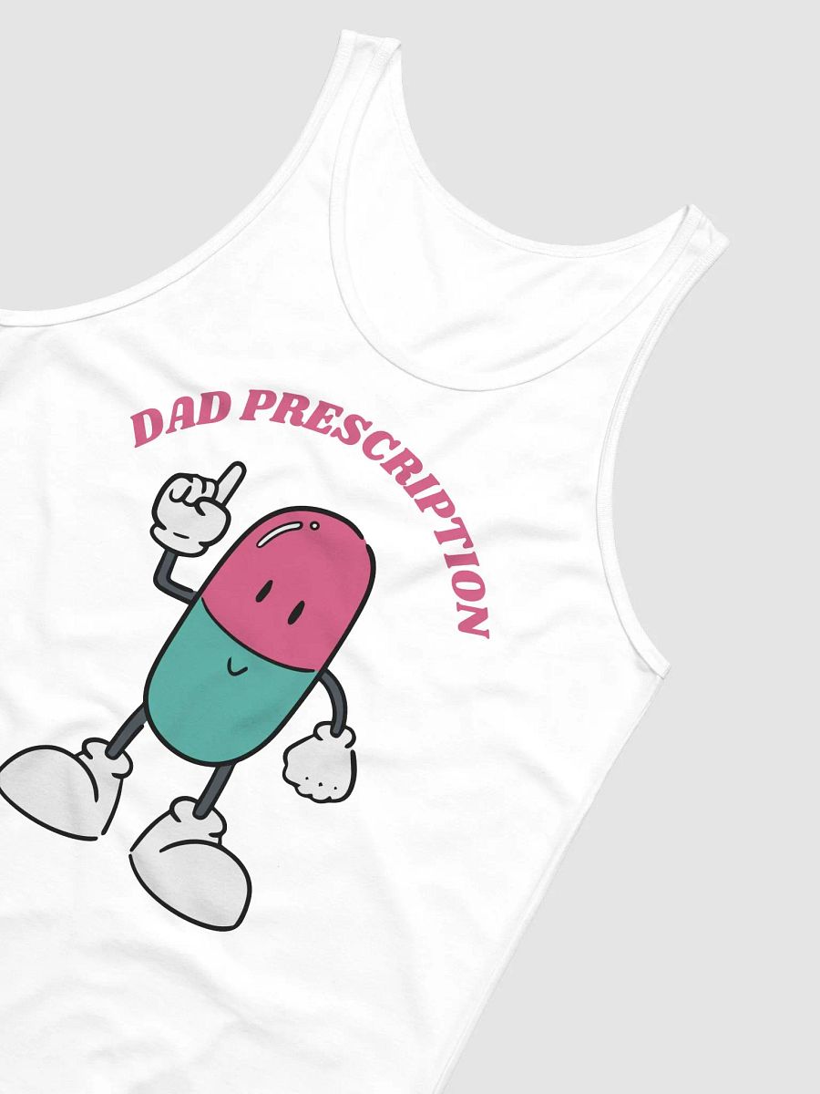 Dad, Prescription Pill Pointing Cartoon Tank product image (13)